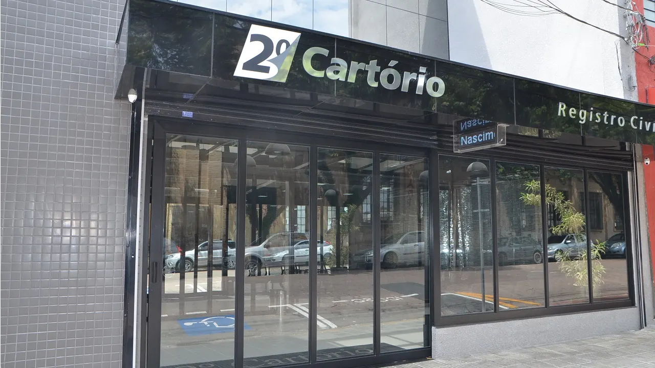 Fachada do 2º Cartório de Registro Civil